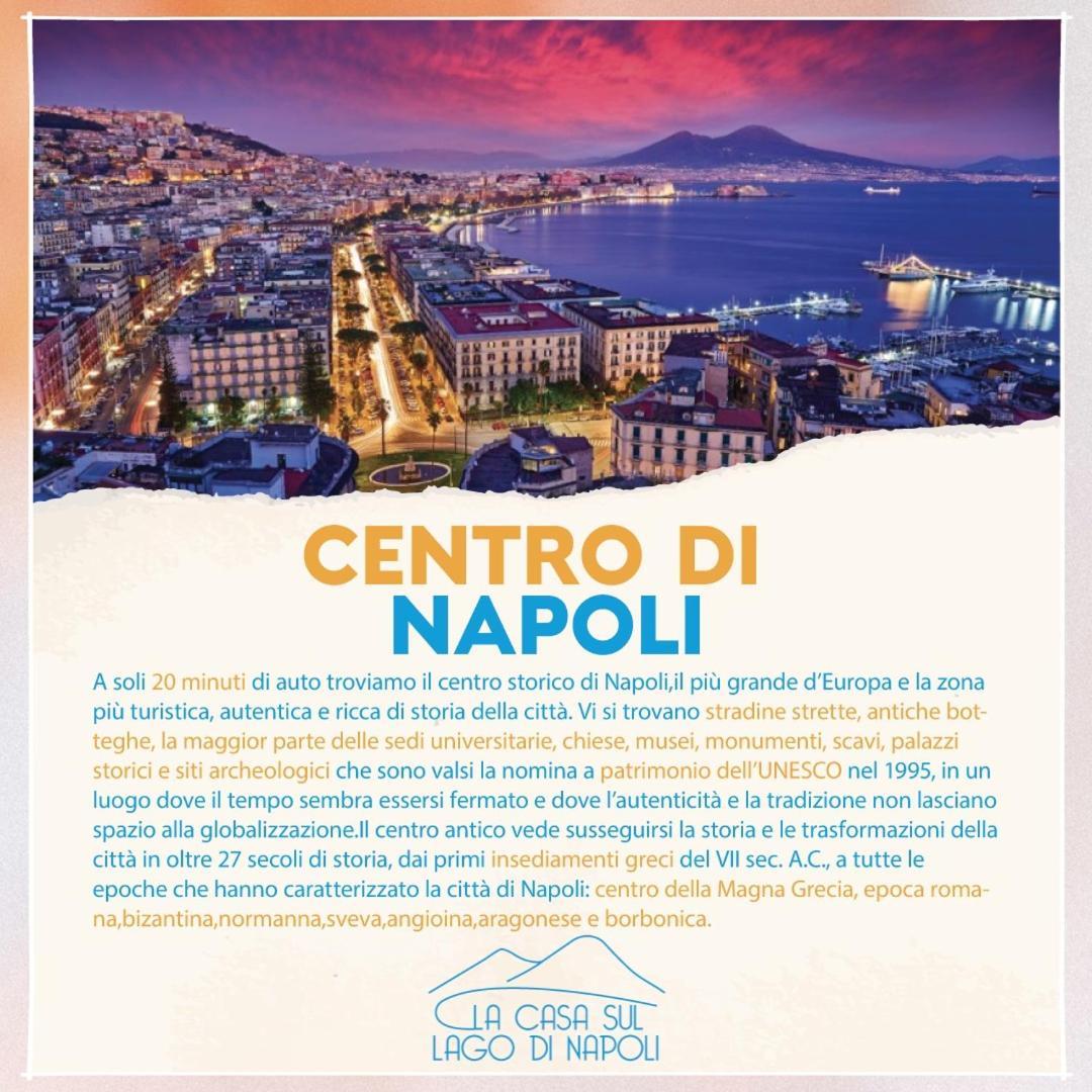 La Casa Sul Lago Di Napoli ลาโกปาเตรีย ภายนอก รูปภาพ
