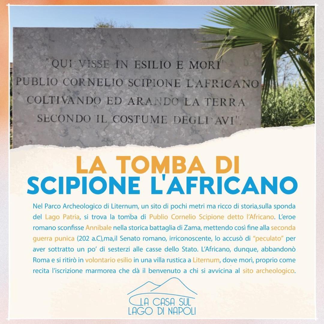 La Casa Sul Lago Di Napoli ลาโกปาเตรีย ภายนอก รูปภาพ